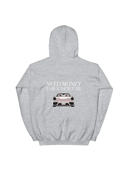 Pink Car Hoodie
